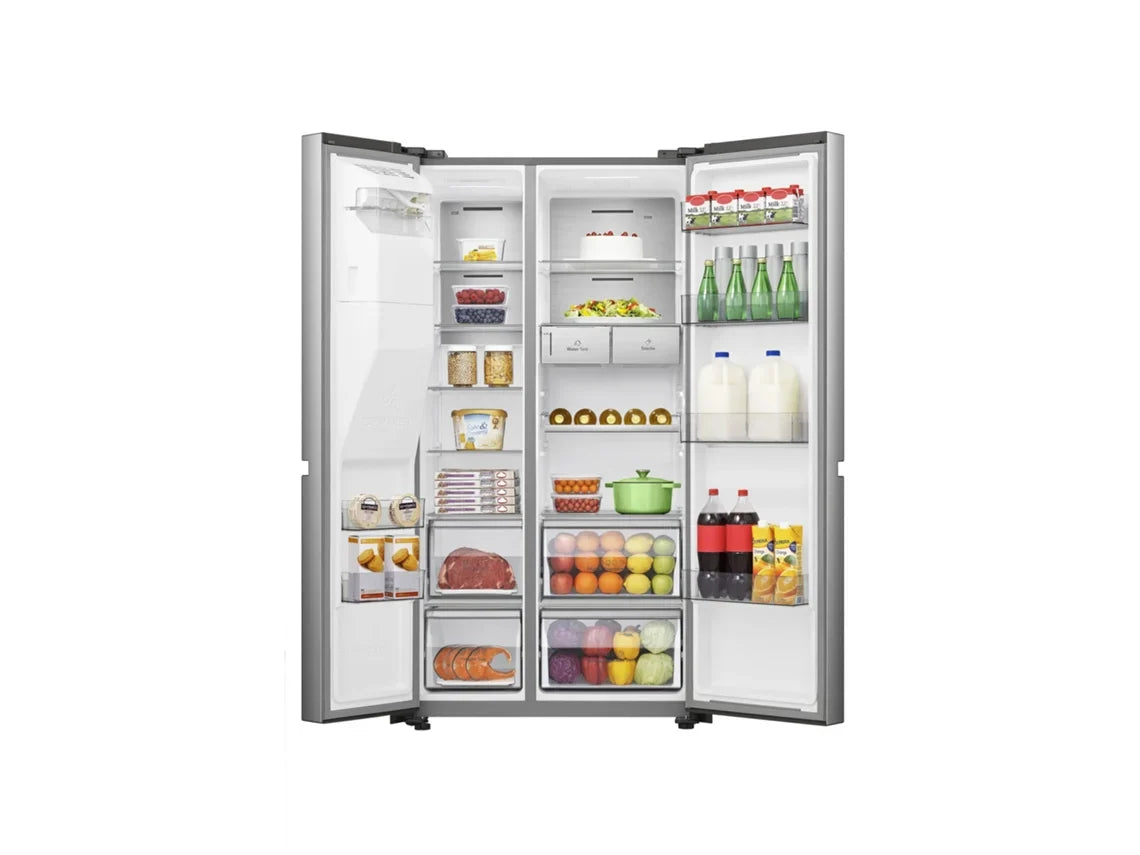 Frigorífico Americano HISENSE RS818N4TIC (Total No Frost - 179 cm - 632 L - Inox)
