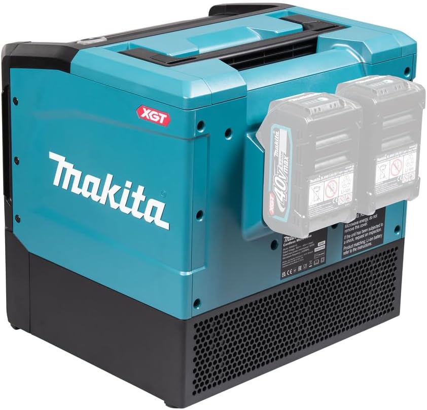 Makita MW001GZ - Microondas com bateria, 40 V, máx. 350/500 W, 8 L
