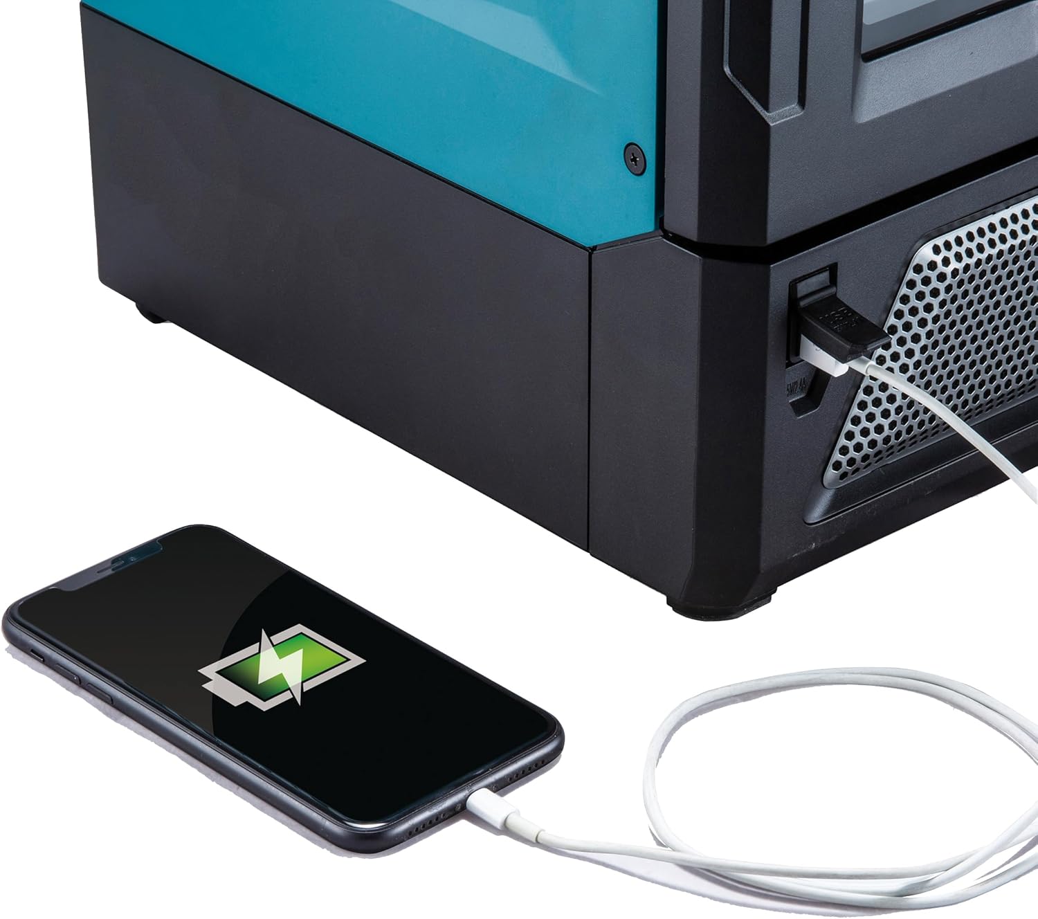 Makita MW001GZ - Microondas com bateria, 40 V, máx. 350/500 W, 8 L