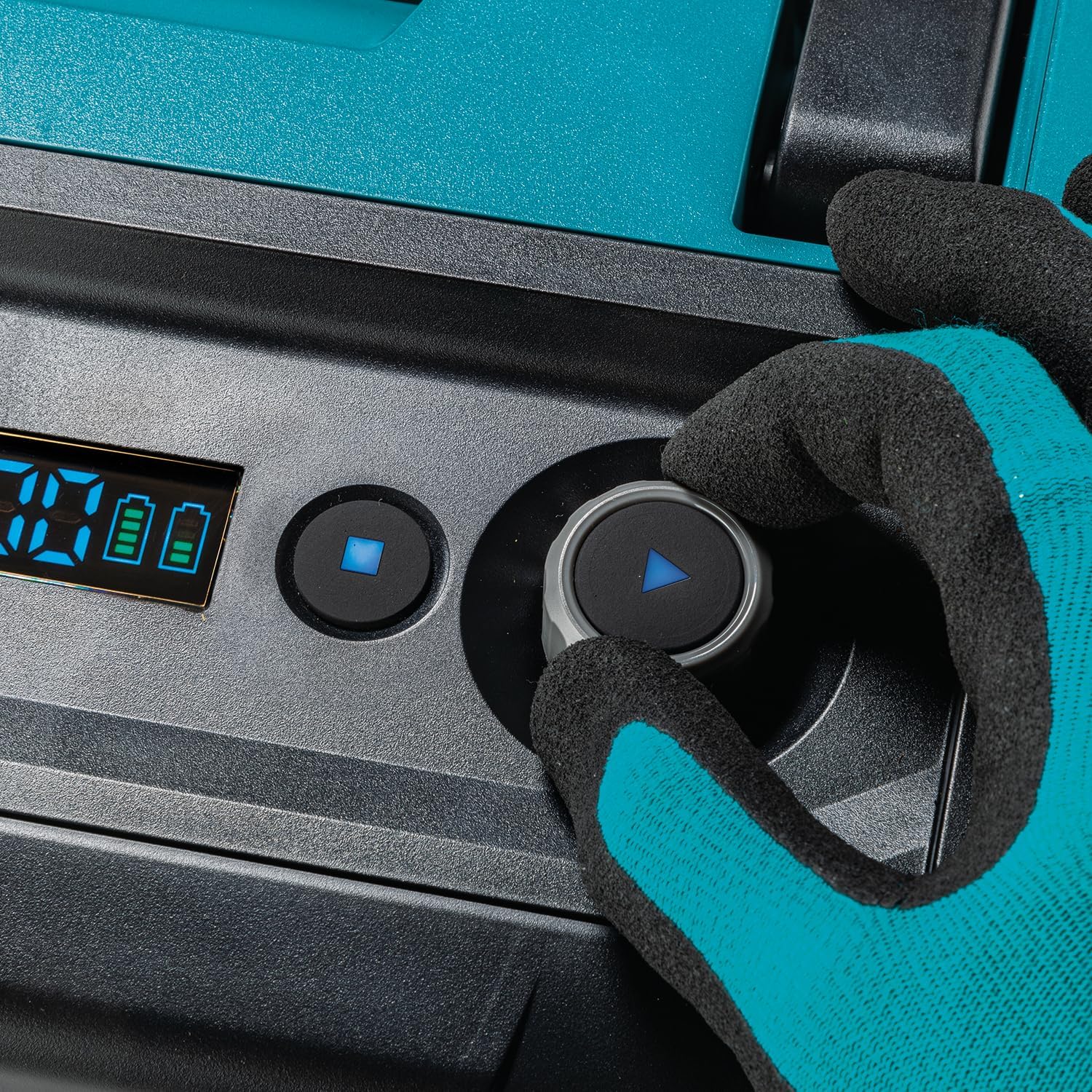 Makita MW001GZ - Microondas com bateria, 40 V, máx. 350/500 W, 8 L