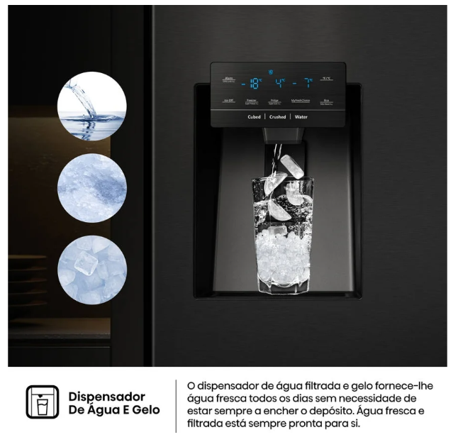 Frigorífico Americano HISENSE RQ760N4IFE (No Frost - 178.5 cm - 577 L - Preto)