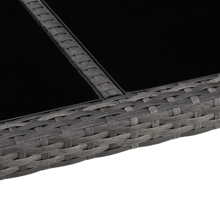 TECTAKE Conjunto de rattan Para 6 pessoas